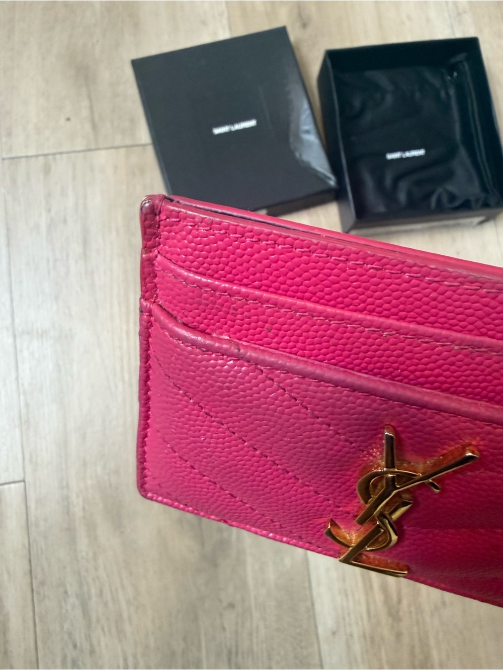 Authentic YSL Card Holder - Picture 2 of 11